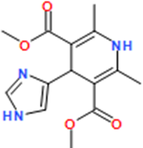 Dimethyl 4-(1H-imidazol-4-yl)-2,6-dimethyl-1,4-dihydropyridine-3,5-dicarboxylate